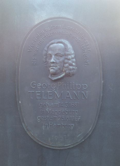 Georg Philipp Telemann Denkmal, Magdeburg