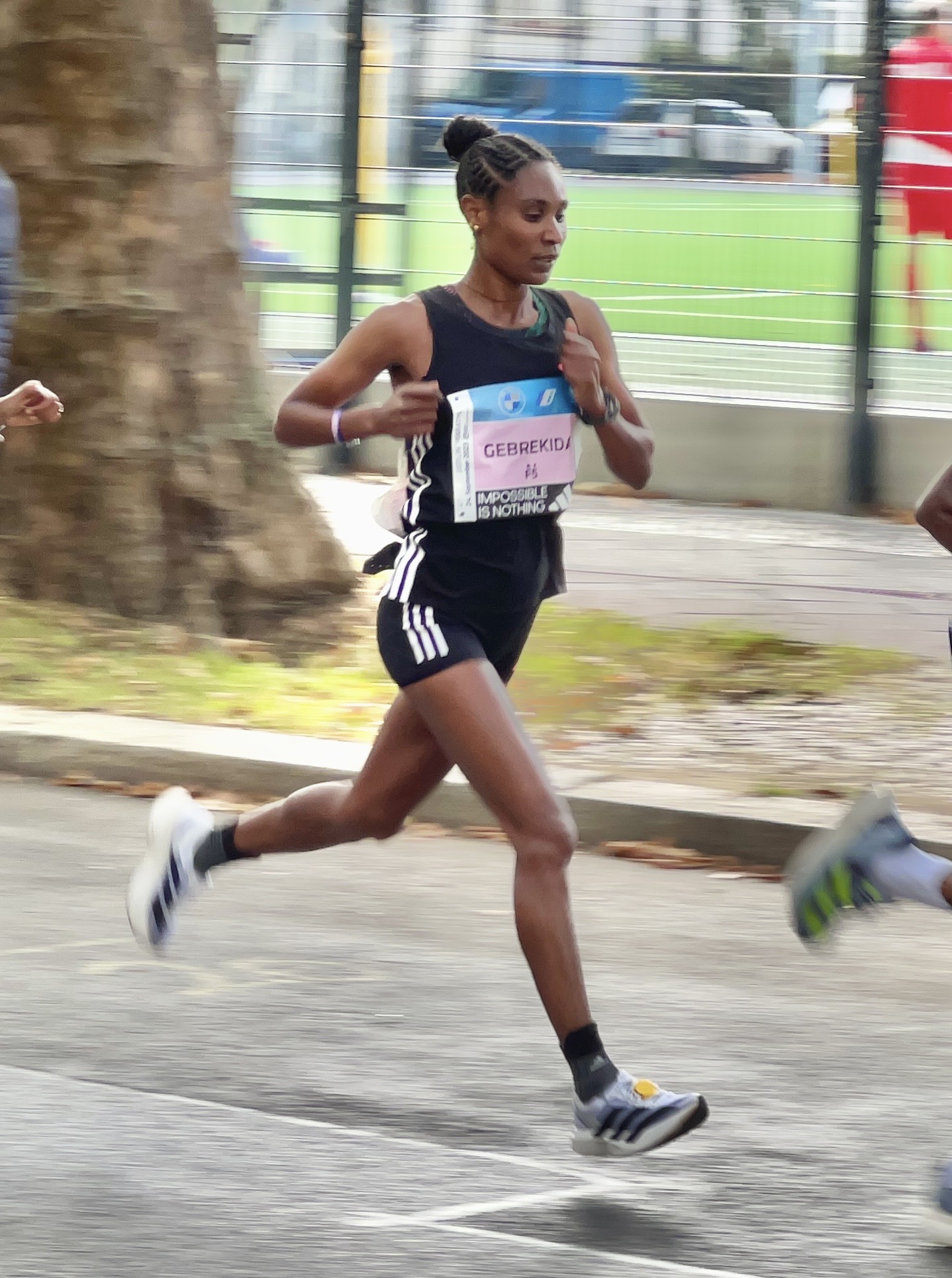 Hiwot Gebrekidan beim Berlin-Marathon 2023