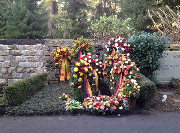 Grabstelle Richard Freiherr von Weizsäcker, Waldfriedhof Dahlem, Berlin