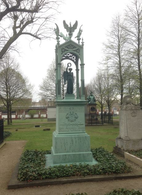 Grabstein Job Wilhelm von Witzleben, Invalidenfriedhof Berlin, Deutschland