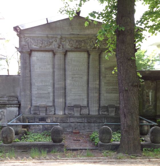 Grabstein Alfred Messel, Alter St. Matthäus Kirchhof, Berlin-Schöneberg