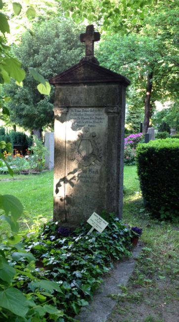 Grabstein Emilie Bock, Alter St. Matthäus Kirchhof, Berlin-Schöneberg