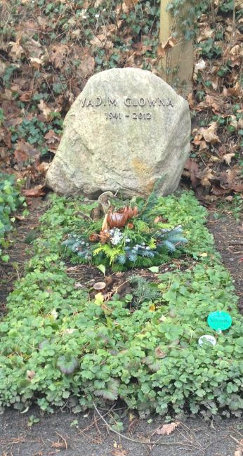 Grabstein Vadim Glowna, Friedhof Heerstraße, Berlin-Charlottenburg, Deutschland