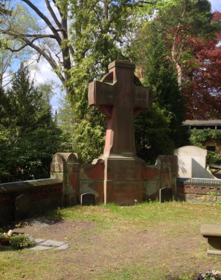 Grabstein Carl Schmidt, Friedhof Zehlendorf, Onkel-Tom-Str., Berlin