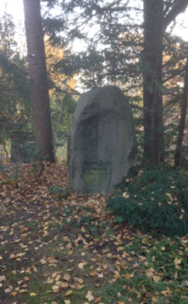 Grabstein Hermann Jentsch, Friedhof Steglitz, Berlin, Deutschland