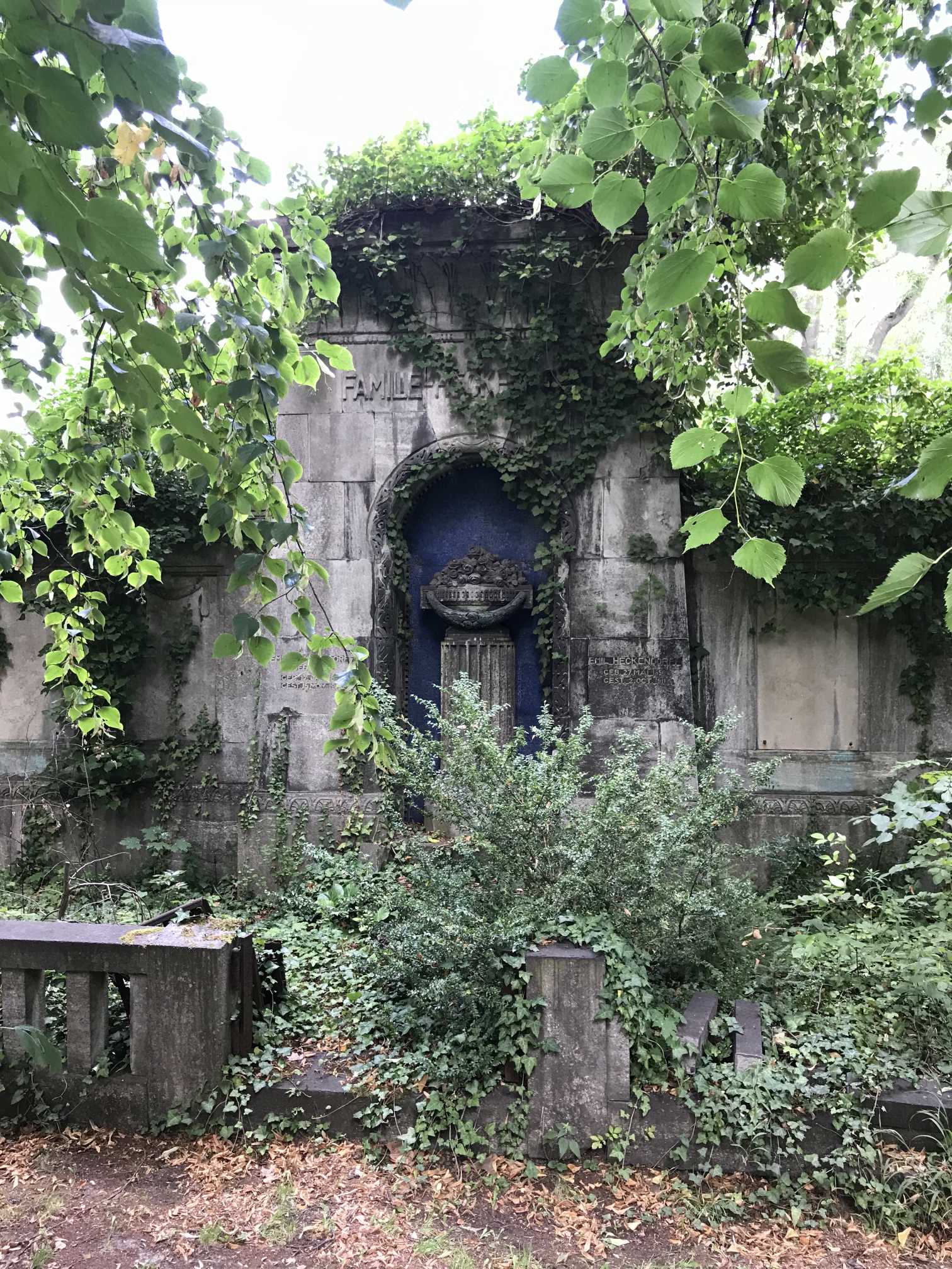 Frabstein Emil Heckendorff, Friedhof der St. Thomas Gemeine, Berlin-Neukölln