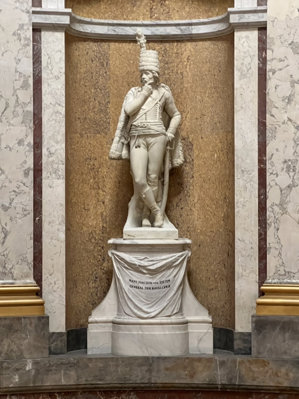 Hans Joachim von Zieten, Denkmal im Bode-Museum Berlin