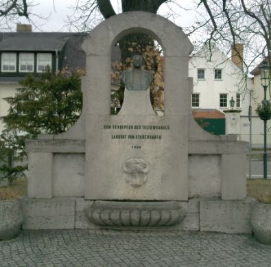 Stubenrauch-Denkmal in Teltow, Brandenburg