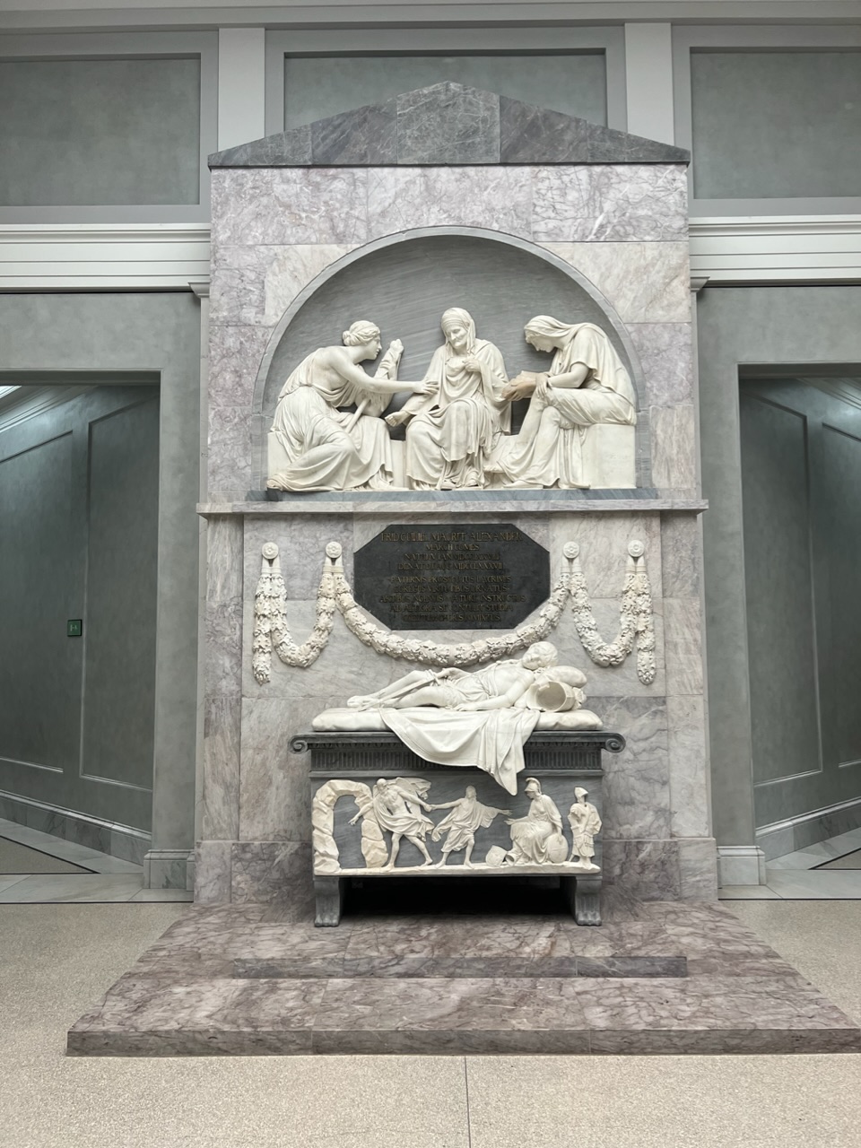 Grabmahl des Grafen Alexander von der Mark, Alte Nationalgalerie Berlin