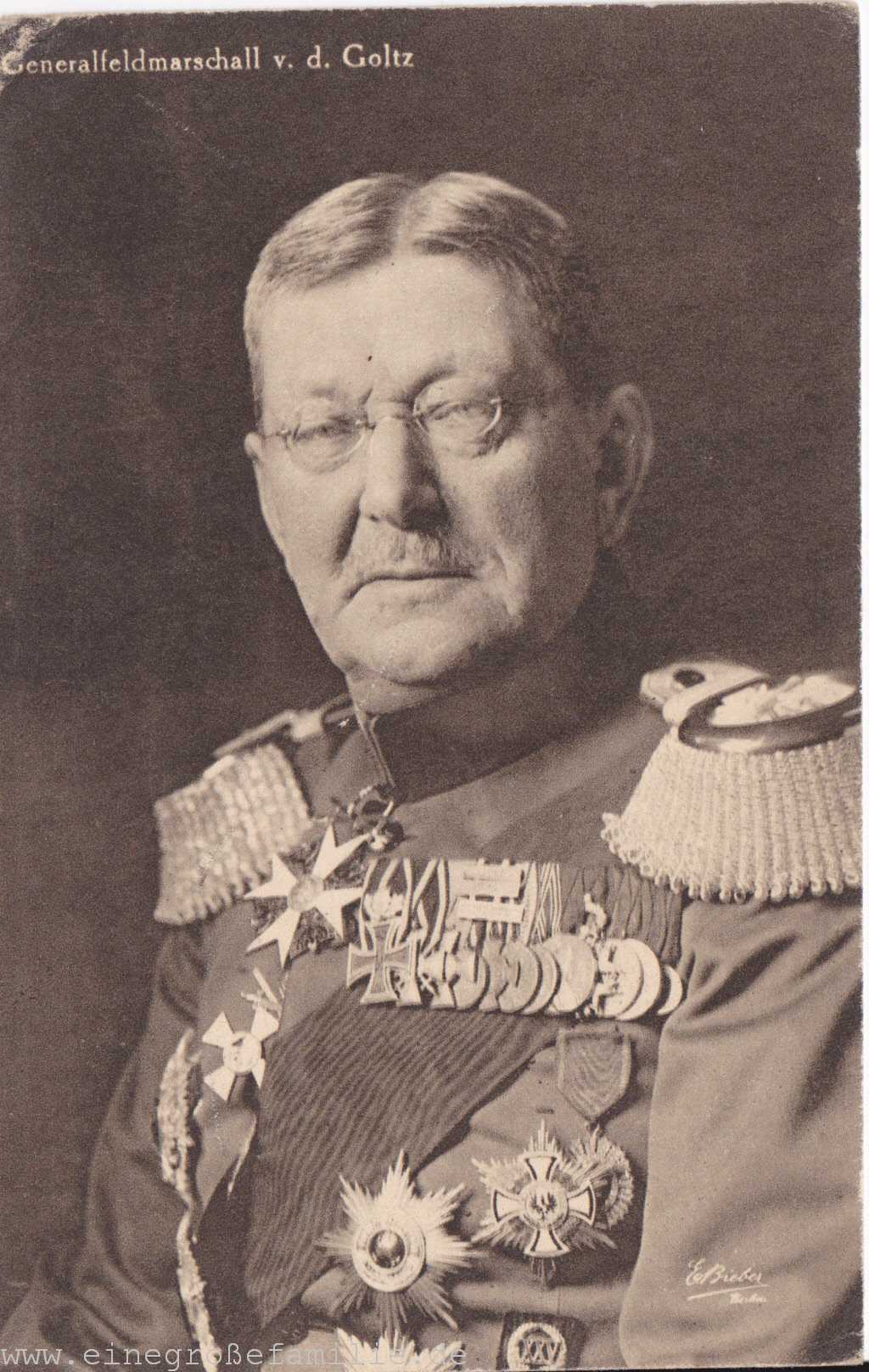 Generalfeldmarschall Colmar von der Goltz