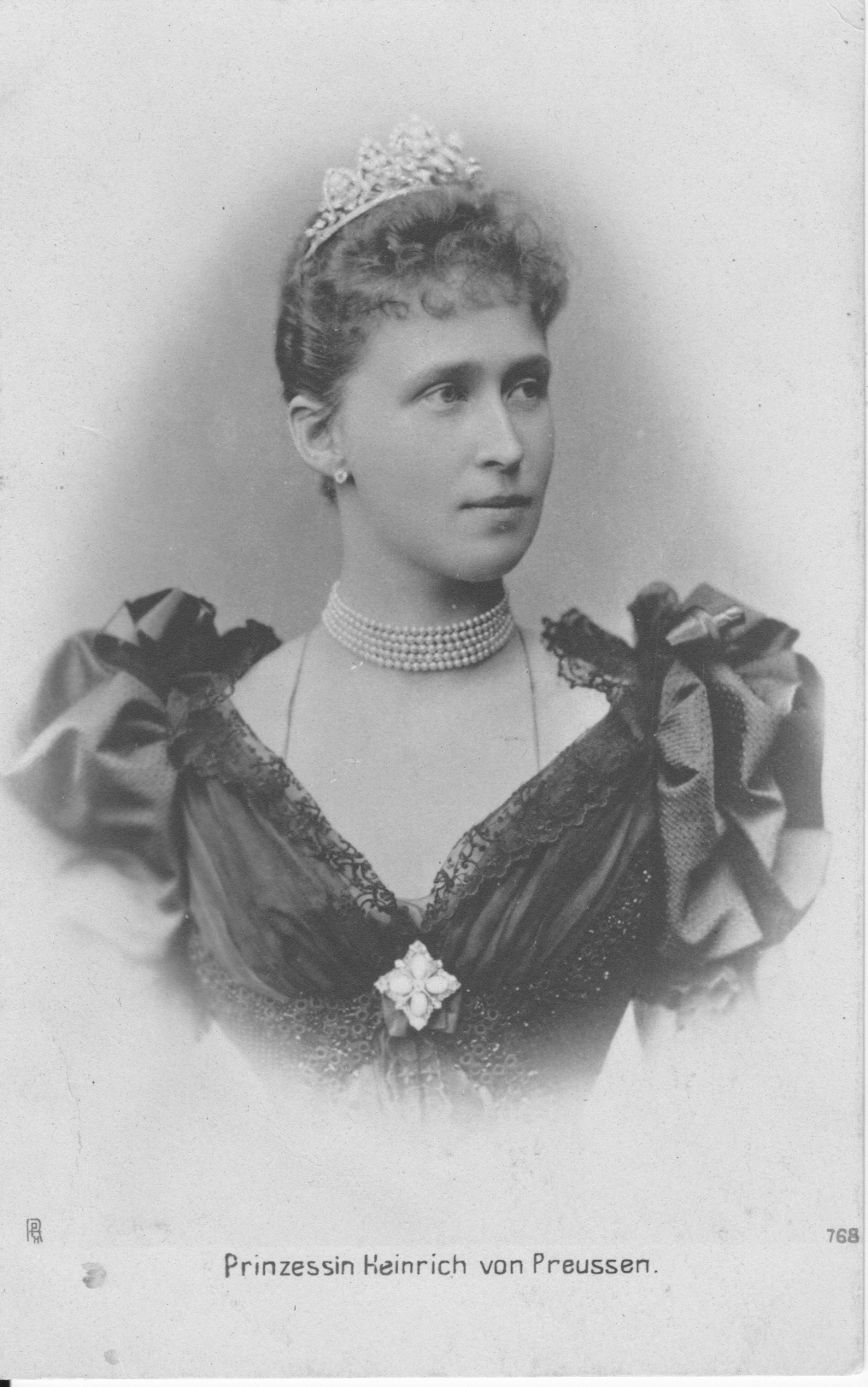 Prinzessin Irene von Preußen, geb. Prinzessin von Hessen und bei Rhein